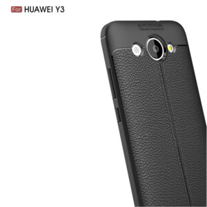 قاب چرم گوشی AutoFocus leather case | Huawei Y3 2017