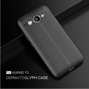 قاب چرم گوشی AutoFocus leather case | Huawei Y3 2017