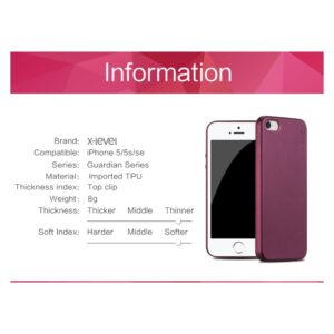قاب ژله ای گوشی x-level case | iphone 5s