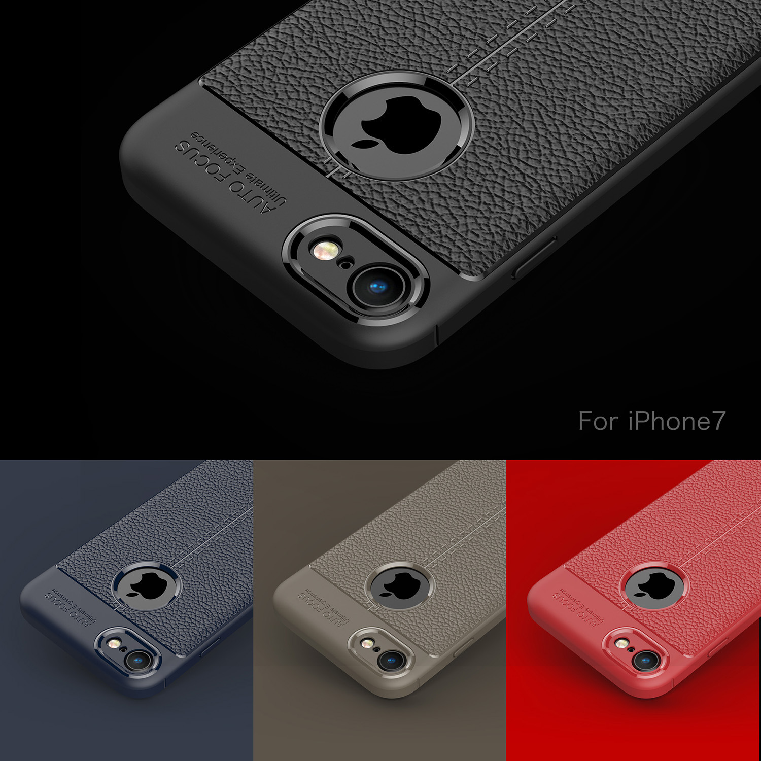 قاب چرم گوشی AutoFocus leather case | iphone 7