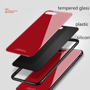قاب شیشه ای گوشی Makavo Glass case | iphone
