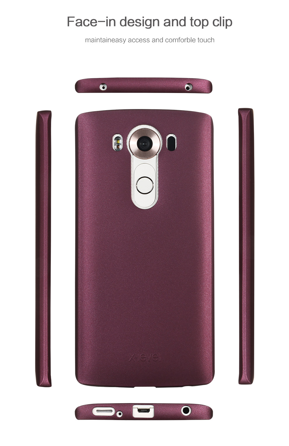قاب ژله ای گوشی x-level case | LG V10