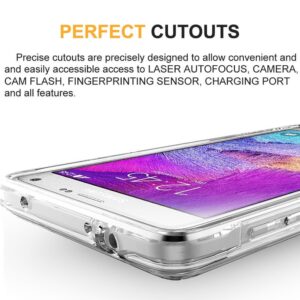 قاب ژله ای شفاف گوشی USAMS transparent case | Galaxy Note 4