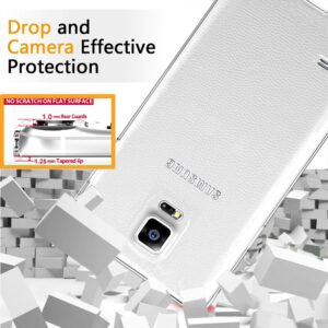 قاب ژله ای شفاف گوشی USAMS transparent case | Galaxy Note 4