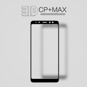 محافظ صفحه نمایش شیشه ای با پوشش منحنی 3D full glass | A8 Plus 2018