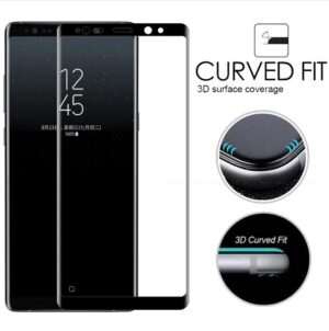 محافظ صفحه نمایش شیشه ای با پوشش منحنی 5D full glass | Samsung Note 8