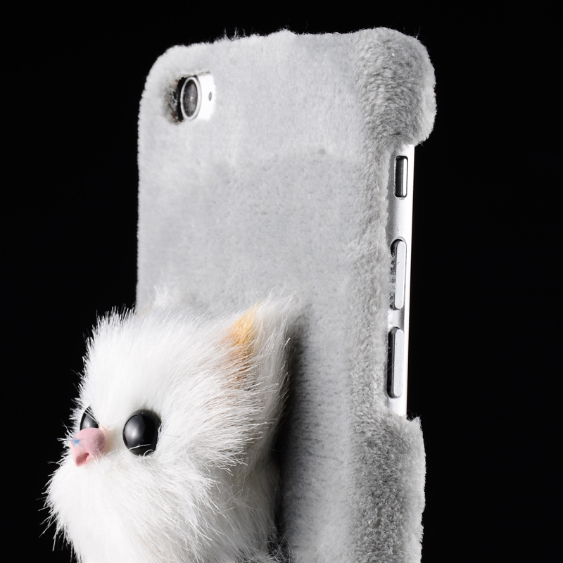 قاب خزدار گوشی KISSACASE fur cat case | iphone 6 Plus
