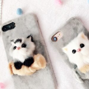 قاب خزدار گوشی KISSACASE fur cat case | iphone 7