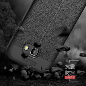 قاب طرح چرم گوشی AutoFocus leather case | samsung A3 2017