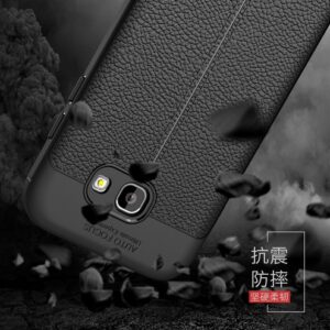 قاب طرح چرم گوشی AutoFocus leather case | samsung A3 2017