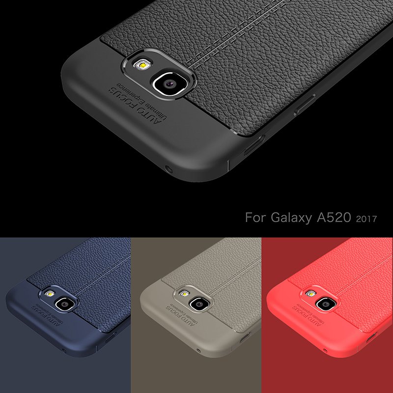 قاب طرح چرم گوشی سامسونگ AutoFocus leather case | Galaxy A5 2017