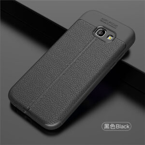 قاب طرح چرم AutoFocus leather case | Galaxy A7 2017