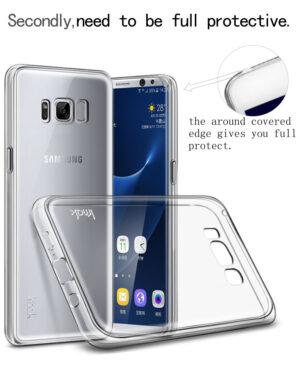 قاب ژله ای شفاف گوشی USAMS transparent case | Galaxy S8