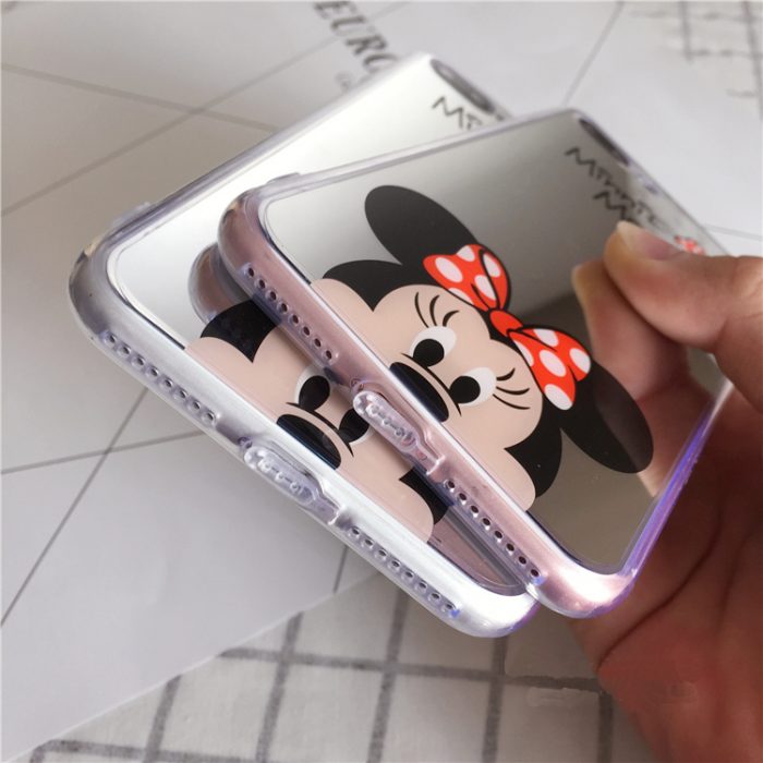 قاب گوشی ژله ای آینه ای Hello Kitty mirror case | iphone 7 Plus