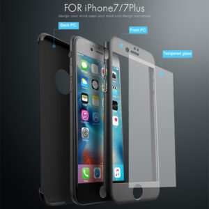 قاب گوشی ۳۶۰درجه اپل full case 360 2in1 | iphone 8