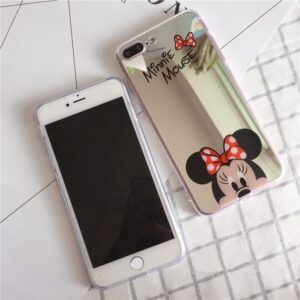 قاب ژله ای آینه ای گوشی اپل Hello Kitty mirror case | iphone 7