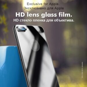 محافظ شیشه ای لنز دوربین آیفون Baseus Camera Lens Tempered Glass | iphone 8 Plus