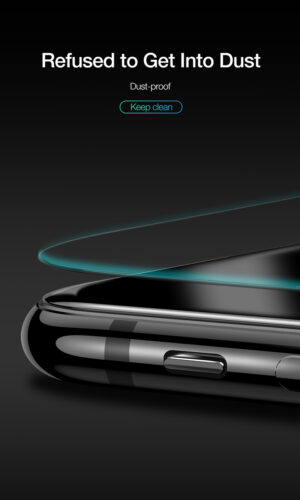 محافظ صفحه نمایش نانو پوشش منحنی CAFELE Nano Glass | Apple iphone x