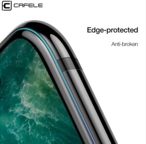 محافظ صفحه نمایش نانو پوشش منحنی CAFELE Nano Glass | Apple iphone x