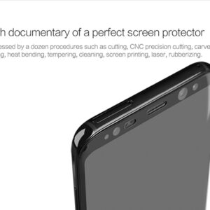 محافظ صفحه نمایش شیشه ای با پوشش کامل قسمت منحنی 3D CP + Max full glass | Galaxy S9