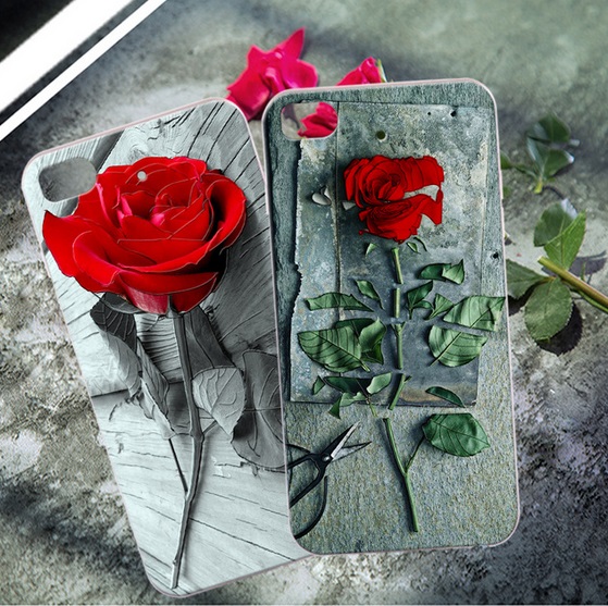 قاب گوشی طرح گل رز Lack 3D flower case | Xiaomi mi 5