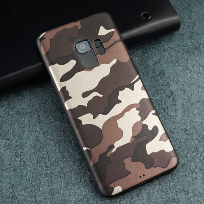 قاب طرح چریک ارتشی سامسونگ گلکسی Lack camouflage case | S9 Plus