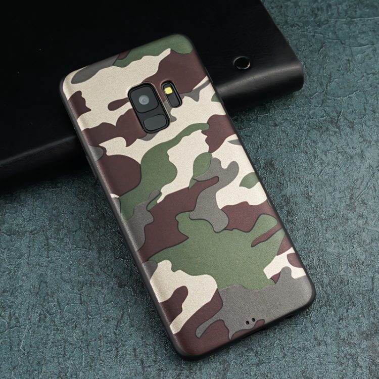 قاب طرح چریک ارتشی سامسونگ Lack camouflage Army case | Galaxy S9