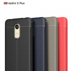 قاب محکم طرح چرم شیائومی AutoFocus leather case Redmi 5 Plus | Xiaomi Note 5