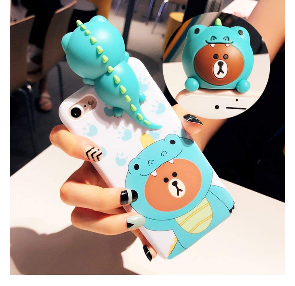 قاب گوشی عروسک خجالتی 3D Cute Squishy Toy Cartoon Case