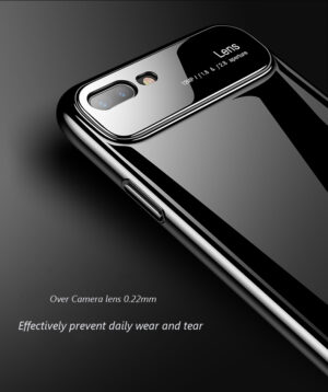 قاب محافظ شیشه ای گوشی آیفون Bakeey Glass Lens Hard PC Protective Case | iphone 7 Plus