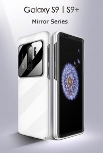قاب محافظ شیشه ای گوشی سامسونگ Bakeey Glass Lens Hard PC Case | S9 Plus