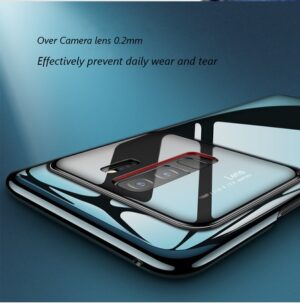 قاب محافظ شیشه ای گوشی سامسونگ Bakeey Glass Lens Hard PC Case | S9 Plus