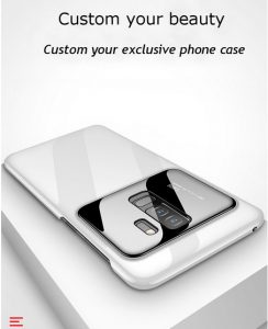 قاب محافظ شیشه ای گوشی سامسونگ Bakeey Glass Lens Hard PC Case | S9 Plus