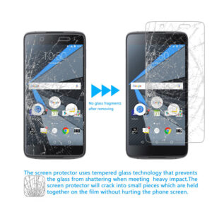 محافظ صفحه نمایش Remax tempered Screen Glass BlackBerry Dtek50 | Neon