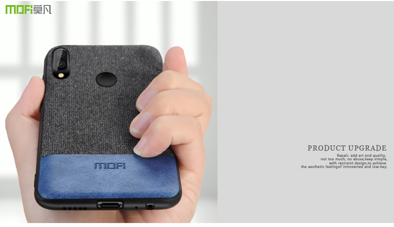 قاب طرح کتان گوشی هواوی MOFI Soft TPU Cotton Case P20 Lite | Nova 3e