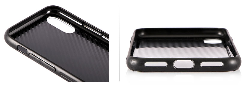 قاب محافظ طرح گل براق اپل TPU + Glass NXE Case | iphone 6 Plus