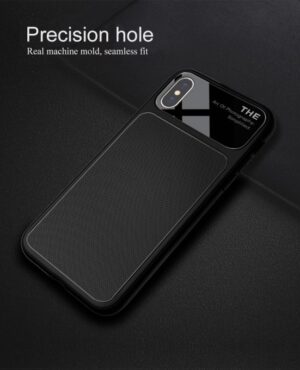 قاب محافظ سیلیکونی گوشی اپل Bakeey silicone Lens glass Case | iphone x