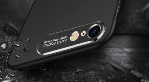قاب فلزی سخت آیفون Auto Focus Metal Brush Camera Case | iphone 6