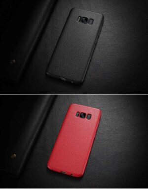 قاب چرمی سامسونگ Baseus Thin Leather Skin Case | Galaxy S8