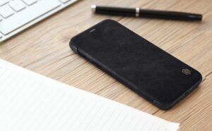 کیف چرمی نیلکین اپل Nillkin Qin Series Wallet Cover | iphone XS Max