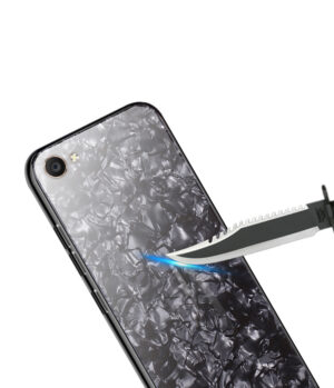 قاب محافظ شیشه ای طرح دار آیفون Makavo Glass Marble Case | iphone 7