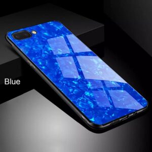 قاب شیشه ای طرح دار Makavo Tempered Glass Marble Case | iphone 8 Plus