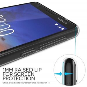 قاب محافظ ژله ای شفاف USAMS Transparent Case | Nokia 3.1