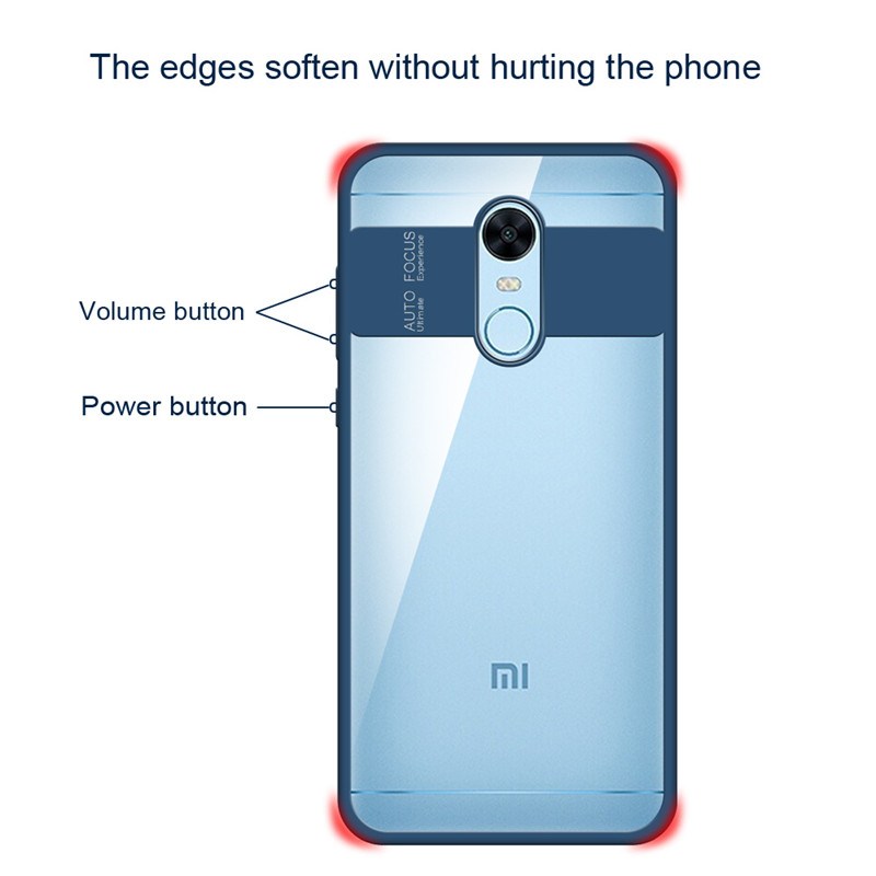 قاب محافظ شیائومی Auto Focus Transparent Case Xiaomi Note 5 | Redmi 5 Plus 
