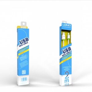 کابل فست شارژ و فست دیتا میکرو یو اس بی LDNIO LS01 Cable 2m