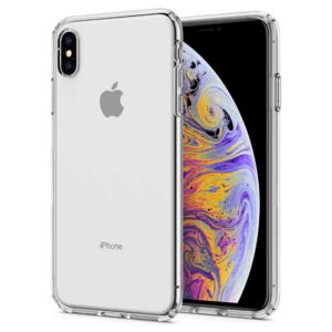 قاب محافظ ژله ای شیشه ای آیفون Film Crystal Case | iphone XS Max