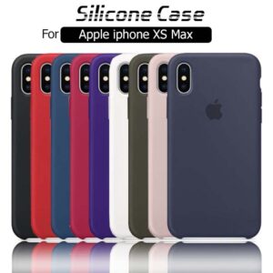 قاب محافظ سیلیکونی اپل Silicone Cover | iphone XS Max