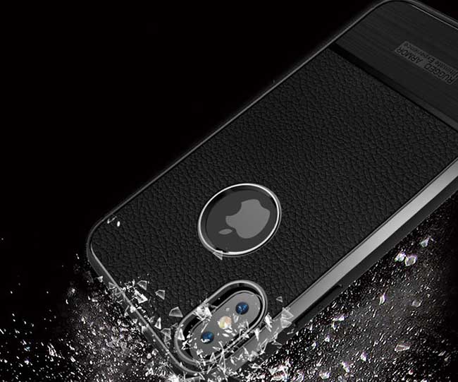 قاب محافظ گوشی اپل Becation Litchi Rugged Armor Case | iphone XS Max