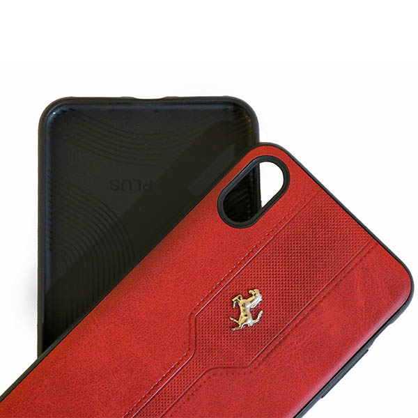 قاب محافظ چرمی آیفون JMC Leather Ferrari Case | iphone XS Max