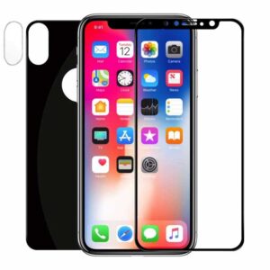 محافظ شیشه ای سه کاره گوشی اپل CACTUS 5D Full Cover 3 in 1 Glass | iphone X